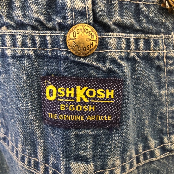 OSHKOSH B’GOSH 4t denim overalls - Picture 4 of 5